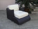 2pcs cane ottoman sofa set